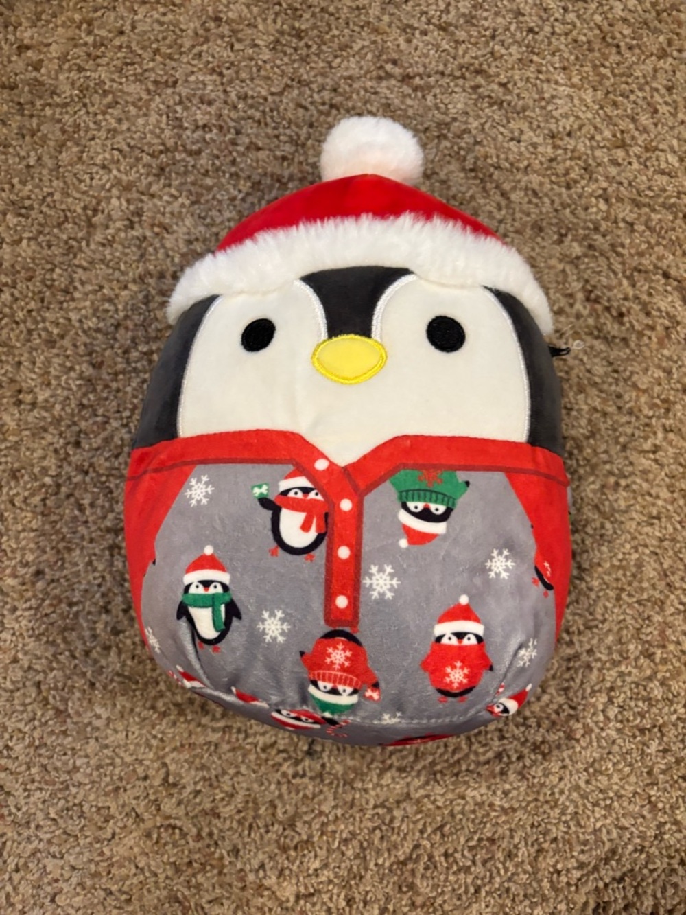 8 in Penguin with Pjs Squishmallow